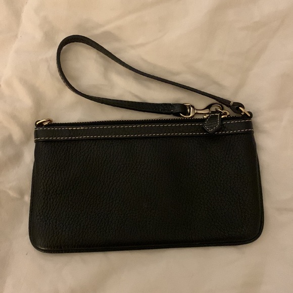 Dooney & Bourke Black Wristlet - Picture 2 of 3
